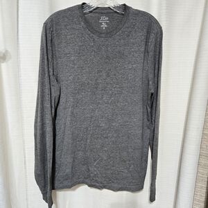 J. Crew Men's Gray Long Sleeve Shirt